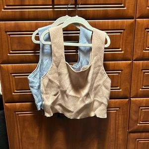Cropped Sweater Tanks